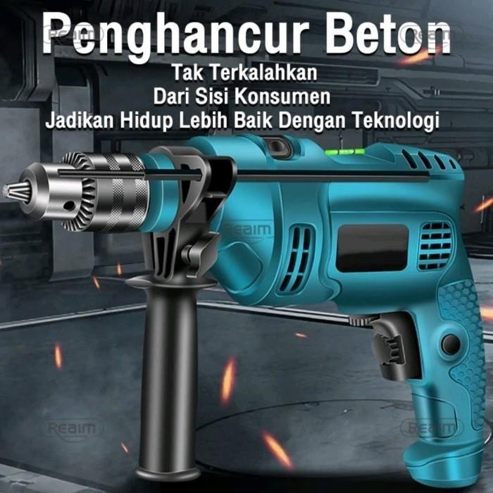 mesin bor beton cordless drill 13mm alat bor listrik tembok ps54