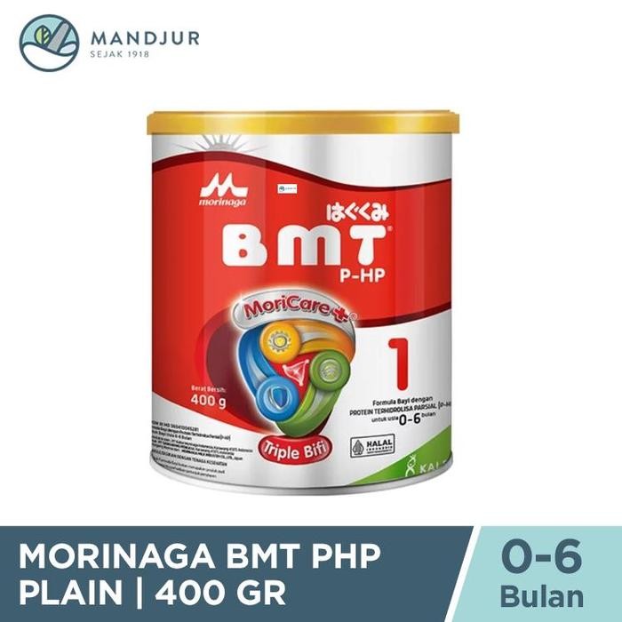 Morinaga BMT PHP 400 Gr - Susu Formula Bayi 0-6 Bulan