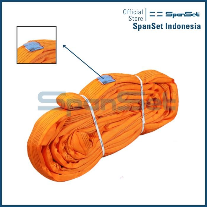 

[Rs-L50000-12M] Spanset Roundsling 50 Ton X 12 Meter, Safety Factor 7:1, Tali Angkut & Angkat Beban