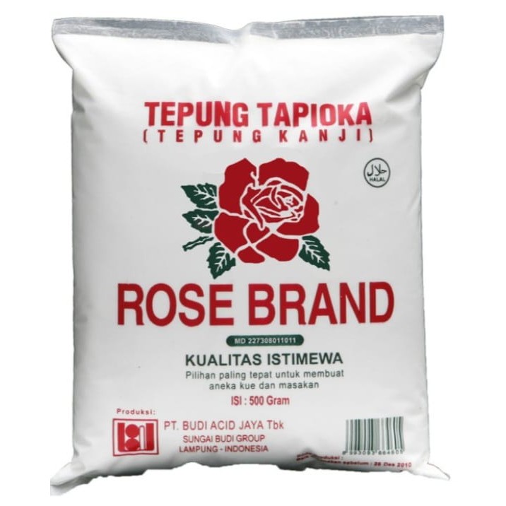 

Tepung Tapioka Rose Brand 500G
