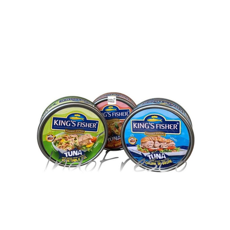 

READY KING'S FISHER TUNA KALENG 170G - TUNA KALENG PRAKTIS DAN LEZAT