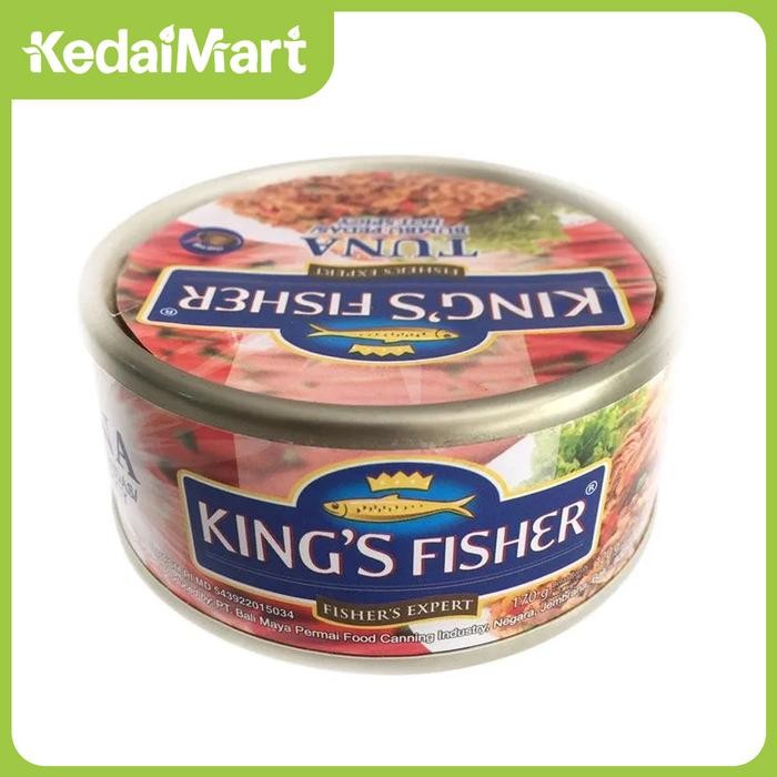 

READY KING'S FISHER TUNA HOT SPICY 170G KALENG IKAN PEDAS