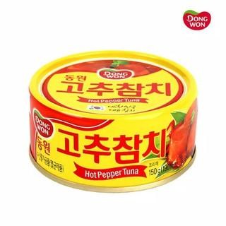 

READY DONGWON CAMCI TUNA LIGHT DENGAN CABE MERAH 100GR - TUNA KALENG PEDAS