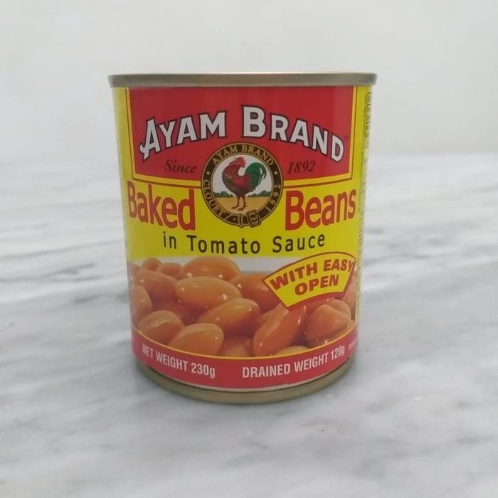 

READY AYAM BRAND BAKED BEANS KALENG 230GR - KACANG PANGGANG PRAKTIS