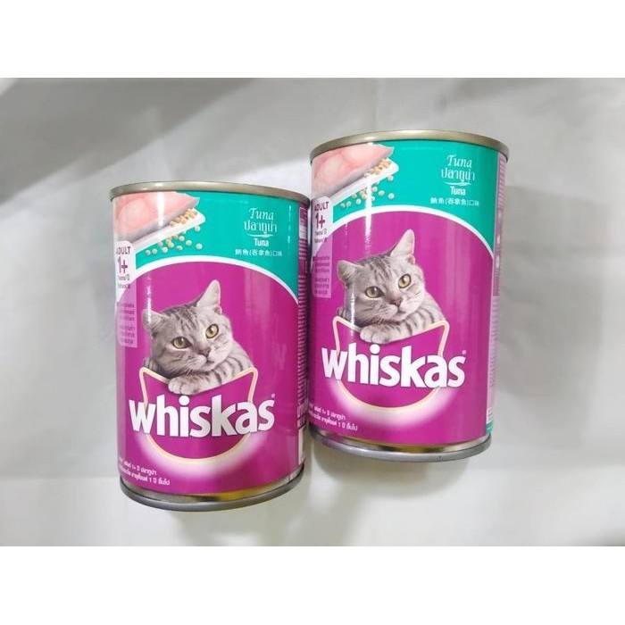 

READY WHISKAS MAKANAN BASAH KALENG RASA TUNA DAN OCEAN FISH 400GR