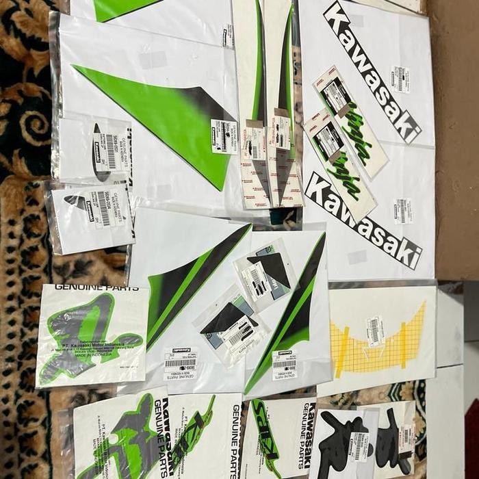Stiker Striping Ninja Rr Se Gen 4 Original Kawasaki