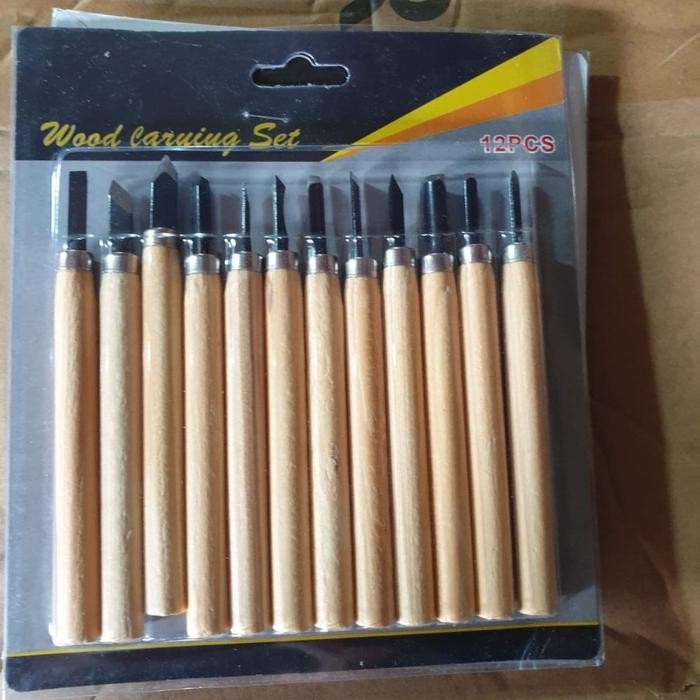 

SELLERY Wood Carving Tools Set 10 Lino Cut Tools Cukil Kayu Pahat Ukir
