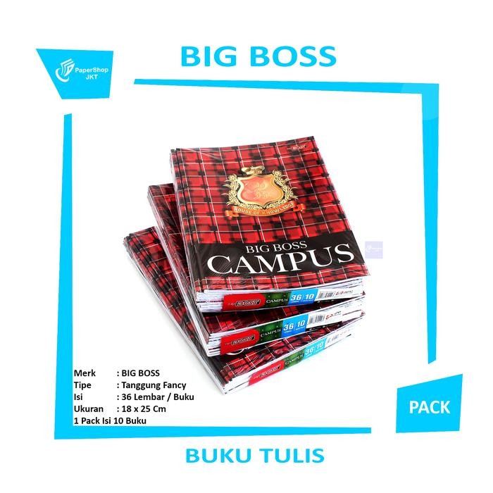 

BIGBOSS - Buku Tulis Big Boss / Campus 36 - Pack