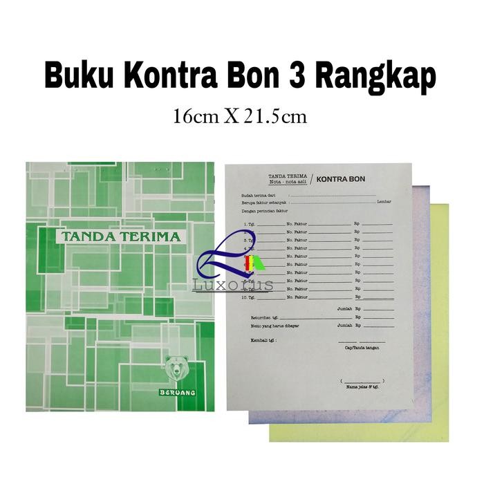 

Buku Tanda Terima Kontra Bon Rangkap 3