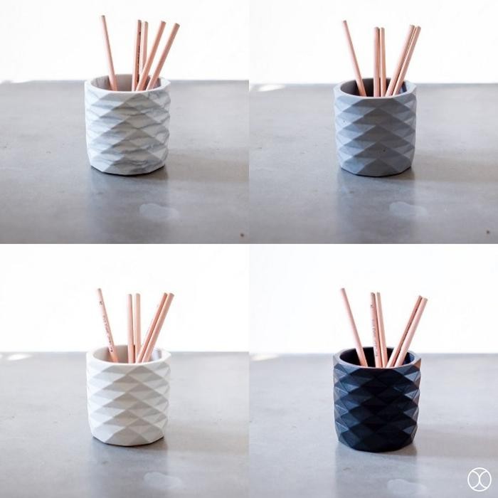 

CONCREATE Desk Organizer Acadia 8 cm / Stationery Organizer / Holder