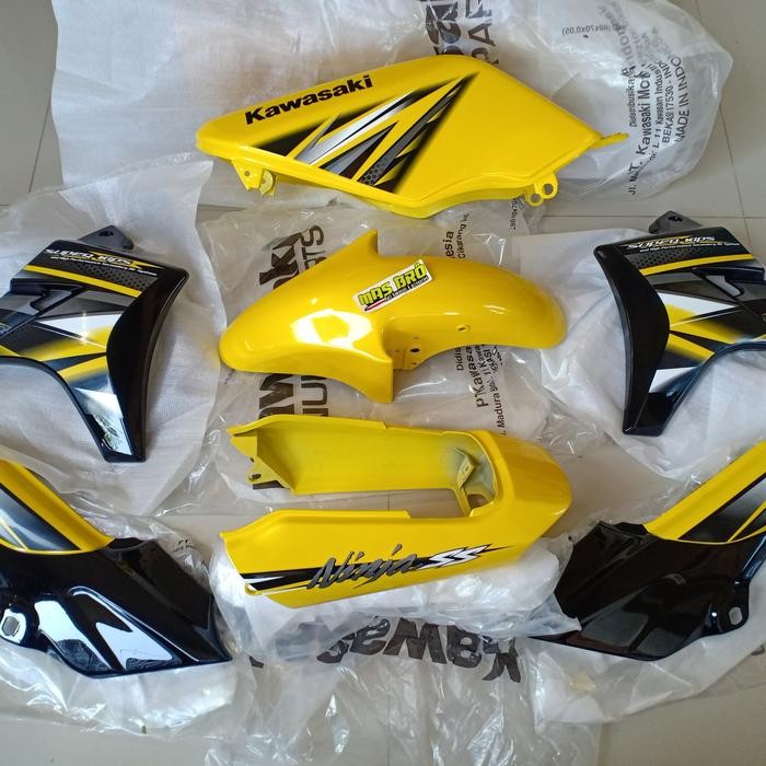 Body Set Ninja Ss Kuning Original Baru