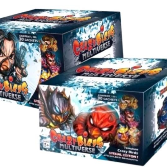 mainan puzzle crazy birds dan karoman - karoman isi 30