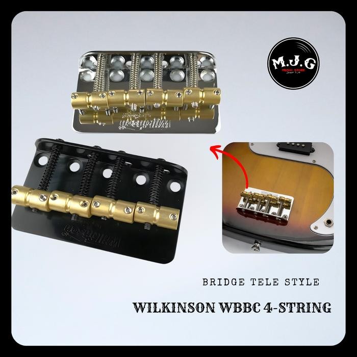 Saddle bridge tremolo wilkinson bass 4 string no gotoh fender ibanez