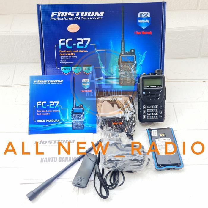 HT FIRSTCOM FC27 DUALBAND WATERPROOF HT ANTI AIR FIRSTCOM FC-27 ORI