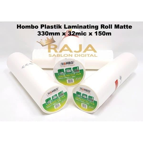 PLASTIK LAMINASI DOFF / MATTE LAMINASI ROLL HOMBO MATTE / DOFF UNTUK LAMINASI UNDANGAN , KARTU