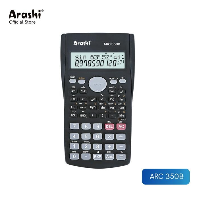 

Arashi Kalkulator ARC 350B / 10 Digit / Scientific Calculator