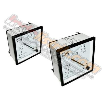 

Power Factor cos phi 96x96 380V AC Analog TAB