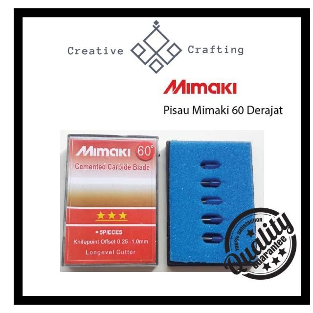 

Mata Pisau Mimaki 60 Derajat Isi 5 (Biasa) / Mimaki