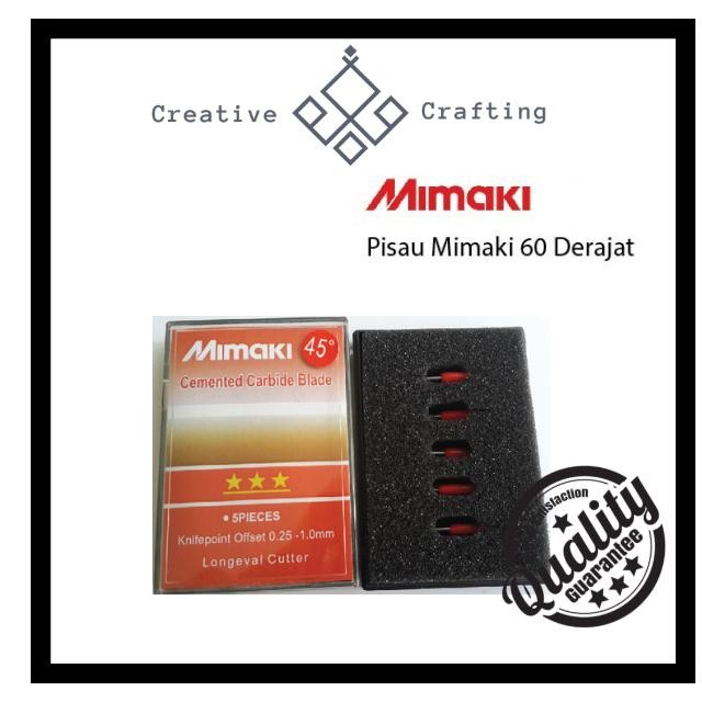 

Mata Pisau Mimaki 45 Derajat Isi 5 (Biasa) / Mimaki