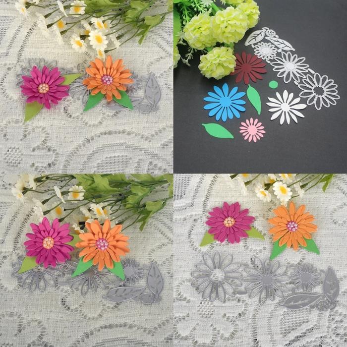

Cutting Dies - Daisy Flower Pattern (6Pcs)