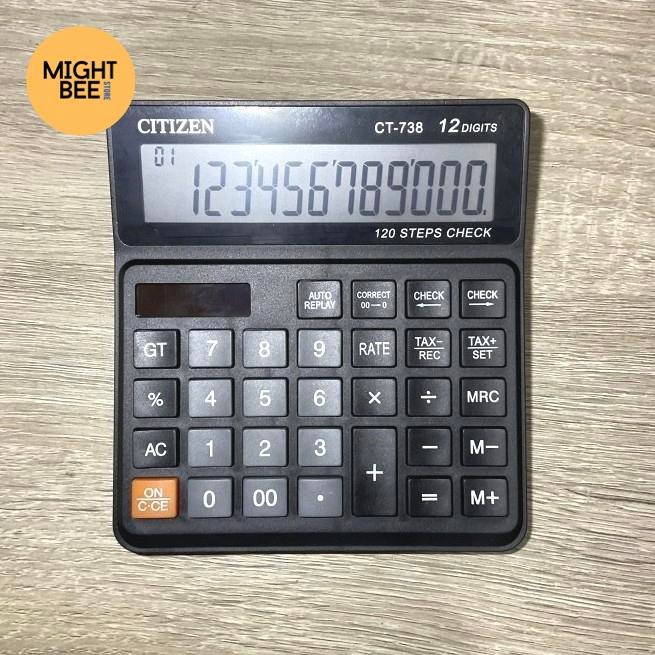 

Kalkulator Citizen - CT 738 - Kalkulator 12 Digit
