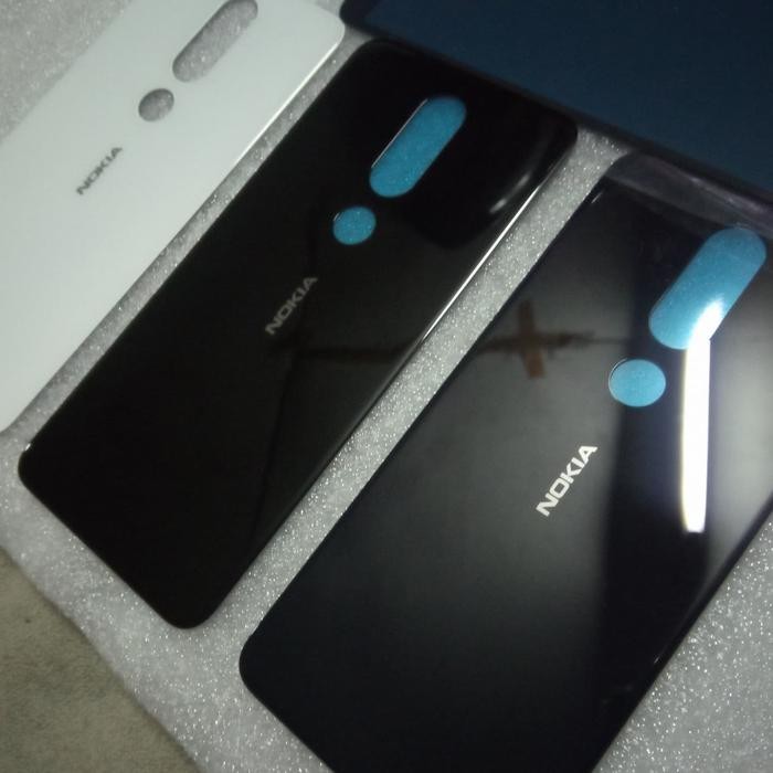 Backdoor Tutup Casing Belakang Original Nokia 6.1 Plus (Nokia X6 2018)