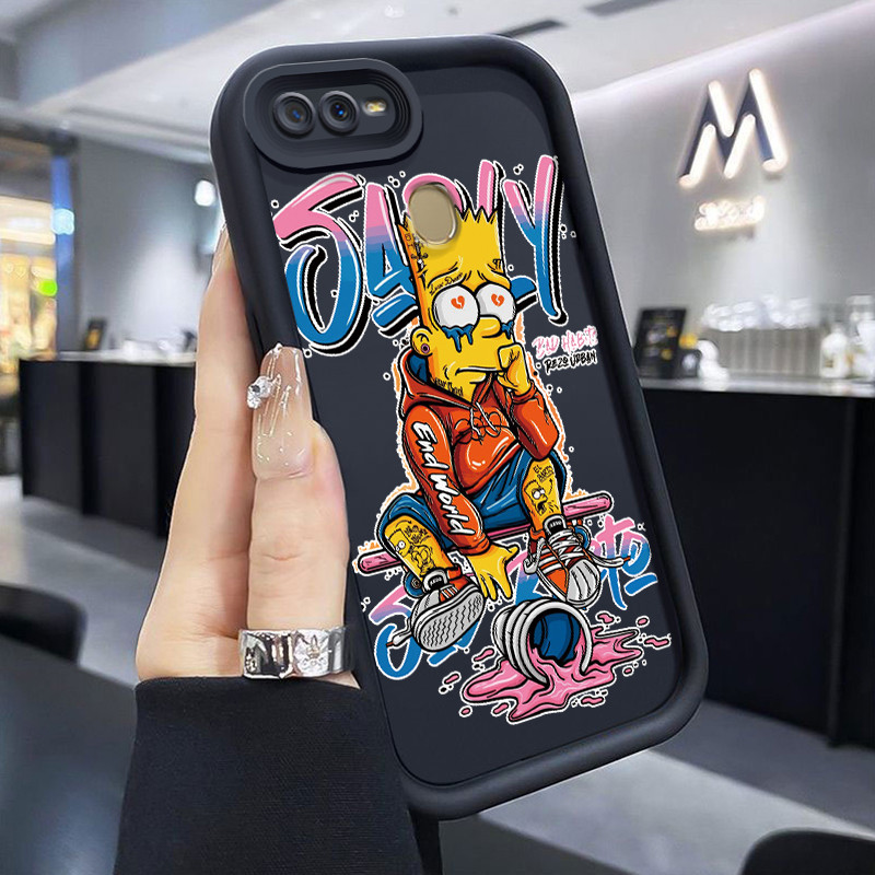 Casing Hp OPPO A7 OPPO A5s OPPO A12 OPPO A12S A11k Case Casing pola Karakter anime Kesing HP Kasing 