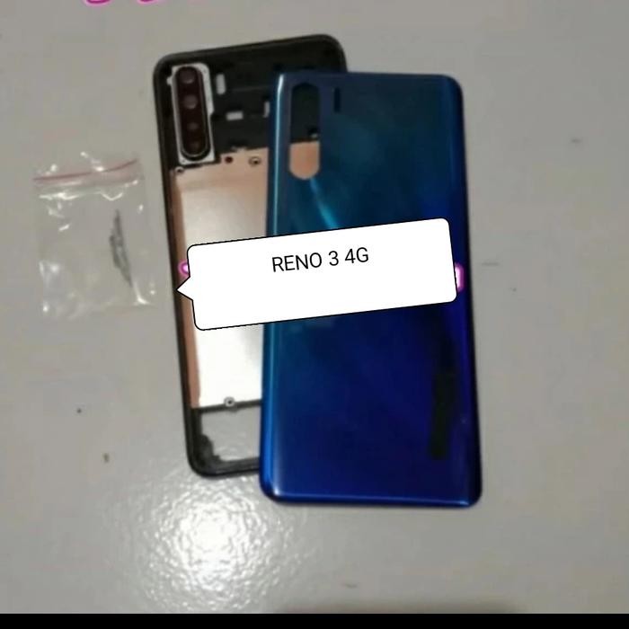 Backdoor Back Casing Tutup Belakang Oppo Reno 3 Original