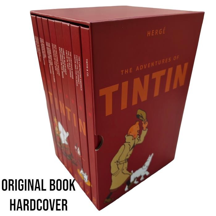 

tintin box set buku tintin komik