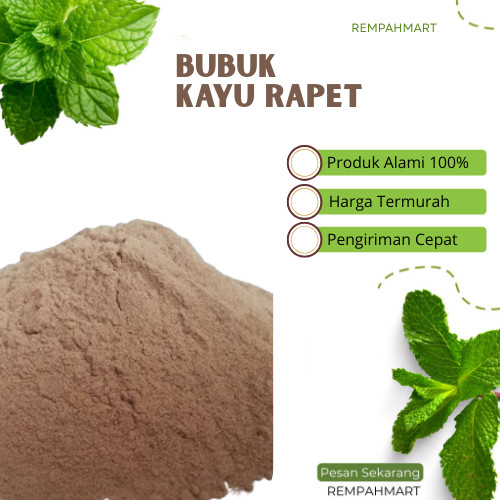 

250g Bubuk Kayu Rapet / Kayu Rapet Parameria Leavigata Powder / Bahan MInuman Herbal Kesehatan 250 Gram Rempahmart