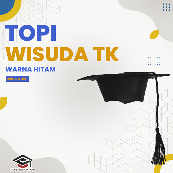 (Allthebest) Topi Wisuda/Topi Wisuda TK/Topi Wisuda Paud/Atribut Wisuda