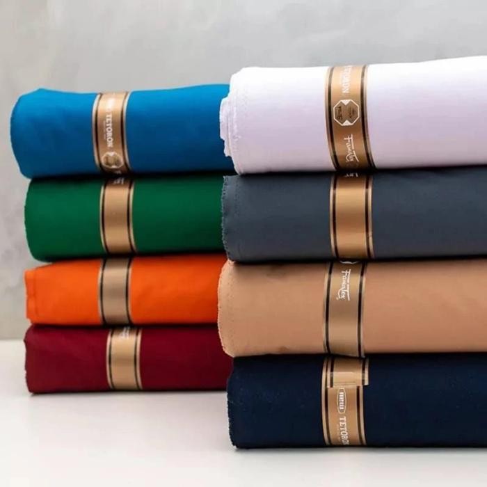 (Allthebest) kain seragam bahan celana famatex