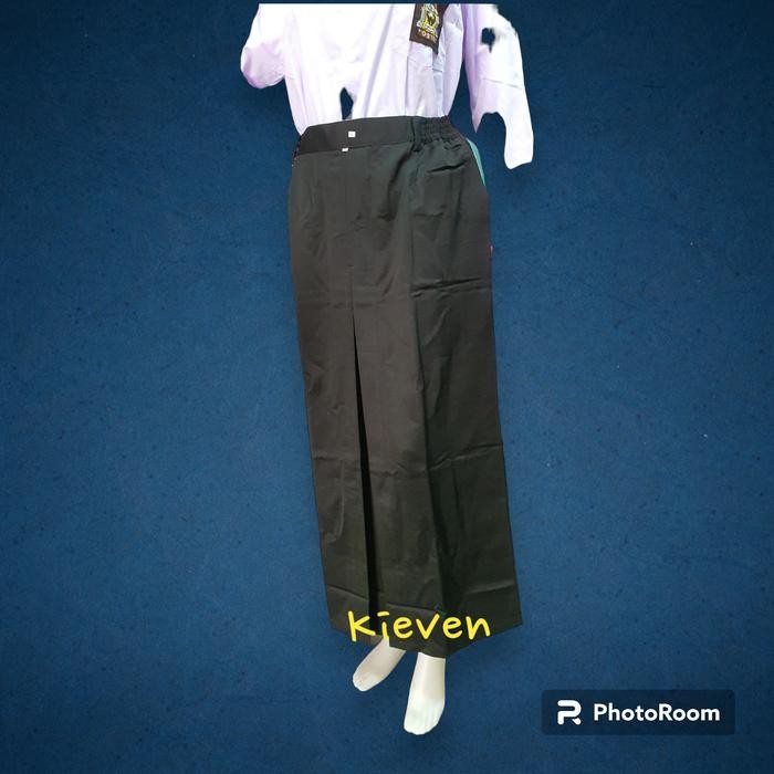 (Allthebest) seragam rok sekolah sma rampel 1 bahan licin element abu coklat hitam