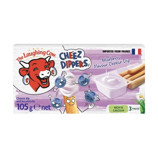 

LAUGHING COW CHEESE DIPPERS BLUEBERRY 105 GR