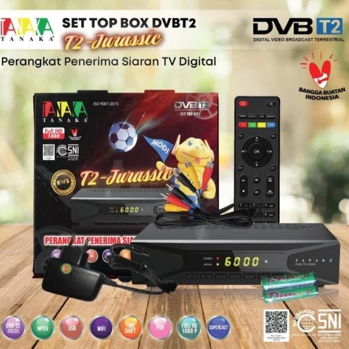 SET TOP BOX TV DIGITAL T2 TANAKA - JURASSIC