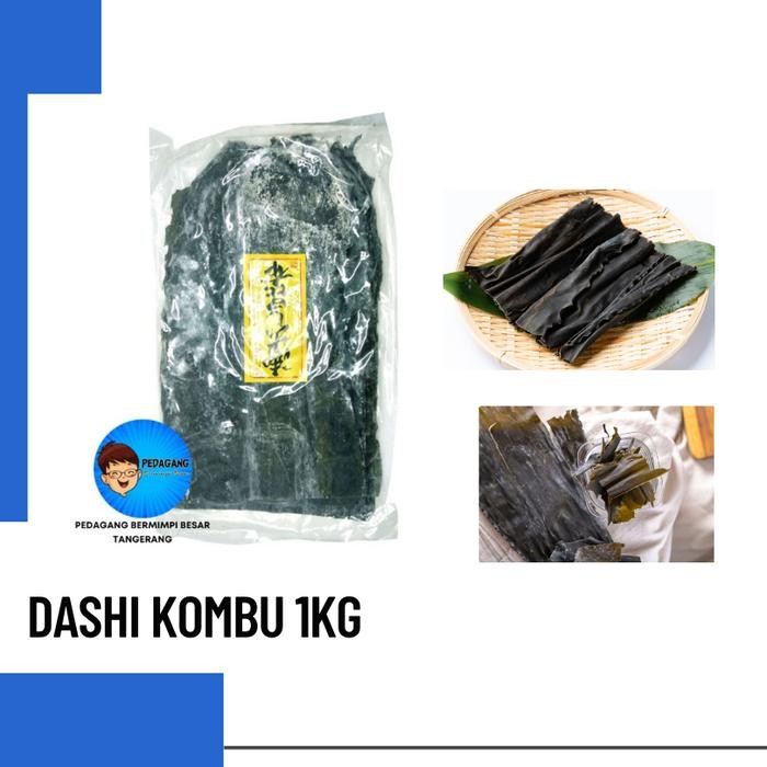 

Dashi Kombu 1Kg / Dashima Konbu / Kelp / Kaldu Rumput Laut 1 Kg