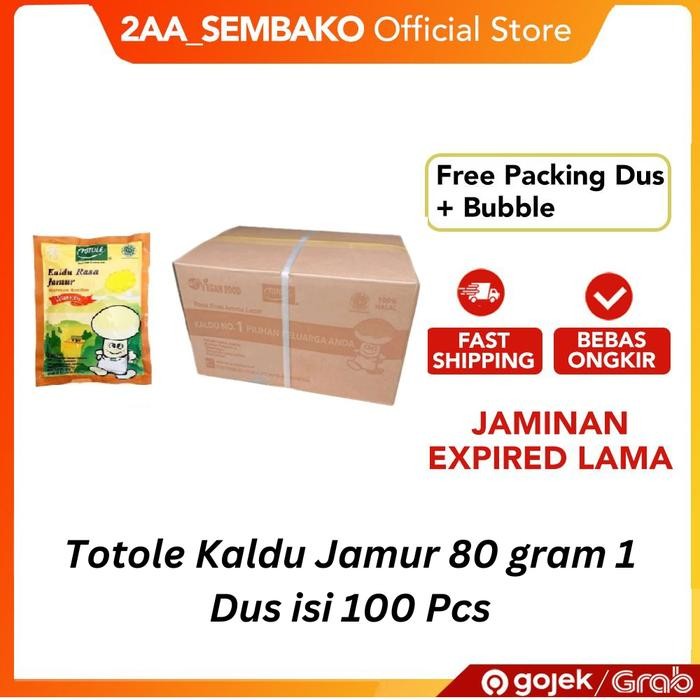

Totole Mokoching / Kaldu Jamur 80 Gram 1 Dus isi 100 Pcs