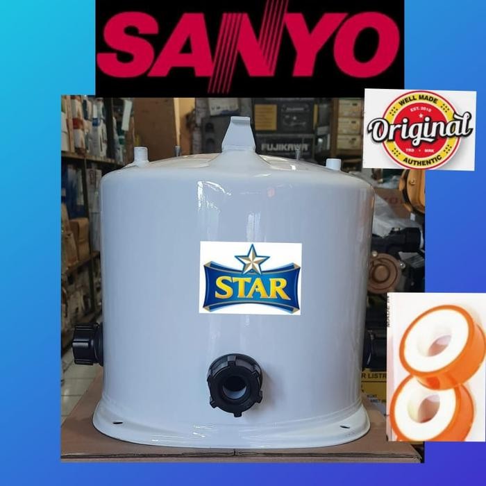 Tangki pompa air jetpump SANYO Ori pdh 250 B tabung panasonic gf 250