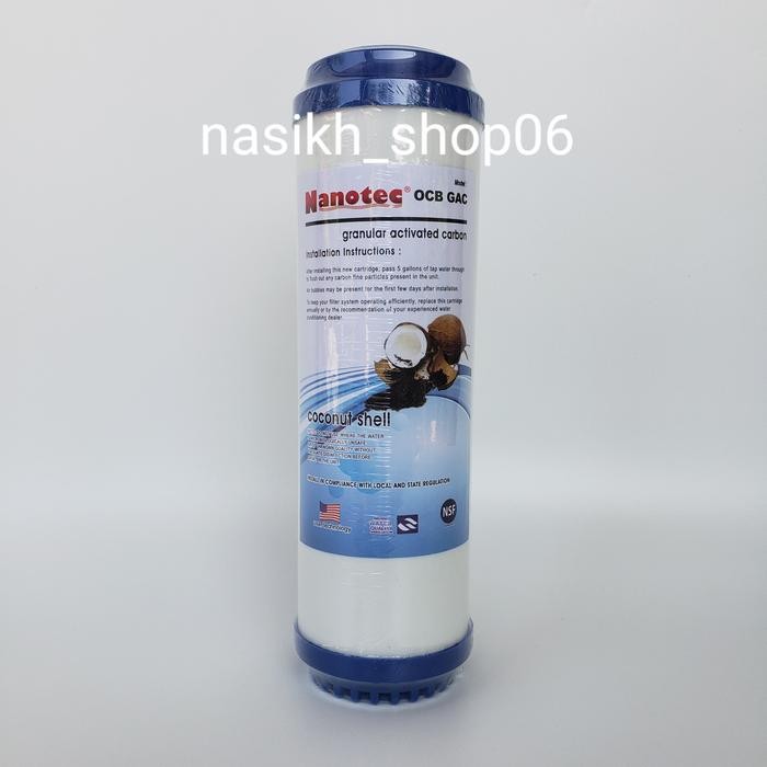 FILTER AIR/Cartridge Filter Air 10" GAC Nanotec