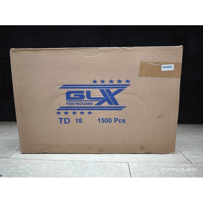 Terbaru Mika Sekat 18X18 Putih Susu Nasi Tengah Sekat 4 Isi 1 Dus 1500Pcs