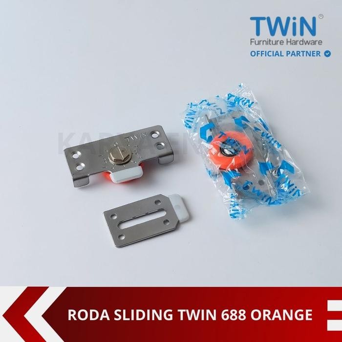 Roda Pintu Lemari Sliding / Roda Geser 688 / Roda Sliding