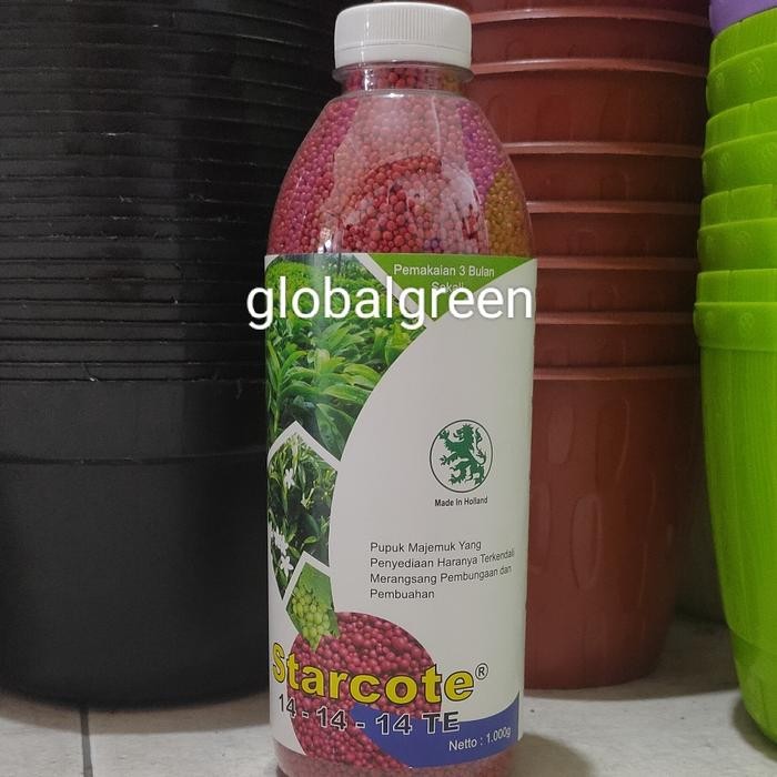 Jual Pupuk slow release/starcote seimbang/starcote 14-14-14