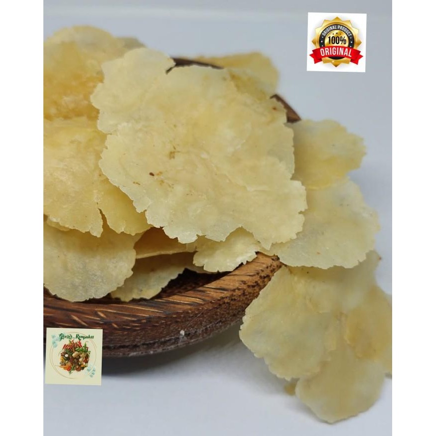 

Emping Melinjo / Emping Mentah 500Gram Best Quality Asli 100% Original