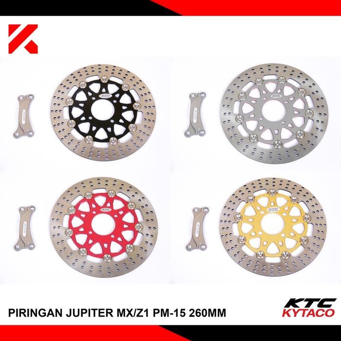 Cakram Disc Depan Lebar Ktc Kytaco Yamaha Jupiter Mx/Z1 Uk 260Mm Cnc