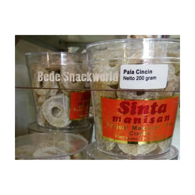 

Manisan Pala Cincin "Sinta" Best Seller