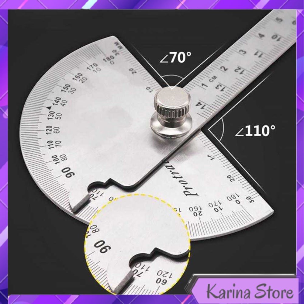 

PENGGARIS BUSUR DERAJAT MEASURING 14.5CM 180 DEGREE - PR180