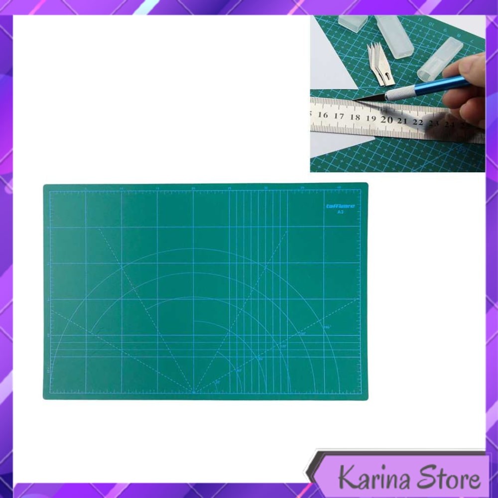 

TAFFWARE ALAS POTONG WORK CUTTING MAT PAD A3 45X30CM - GKSA3