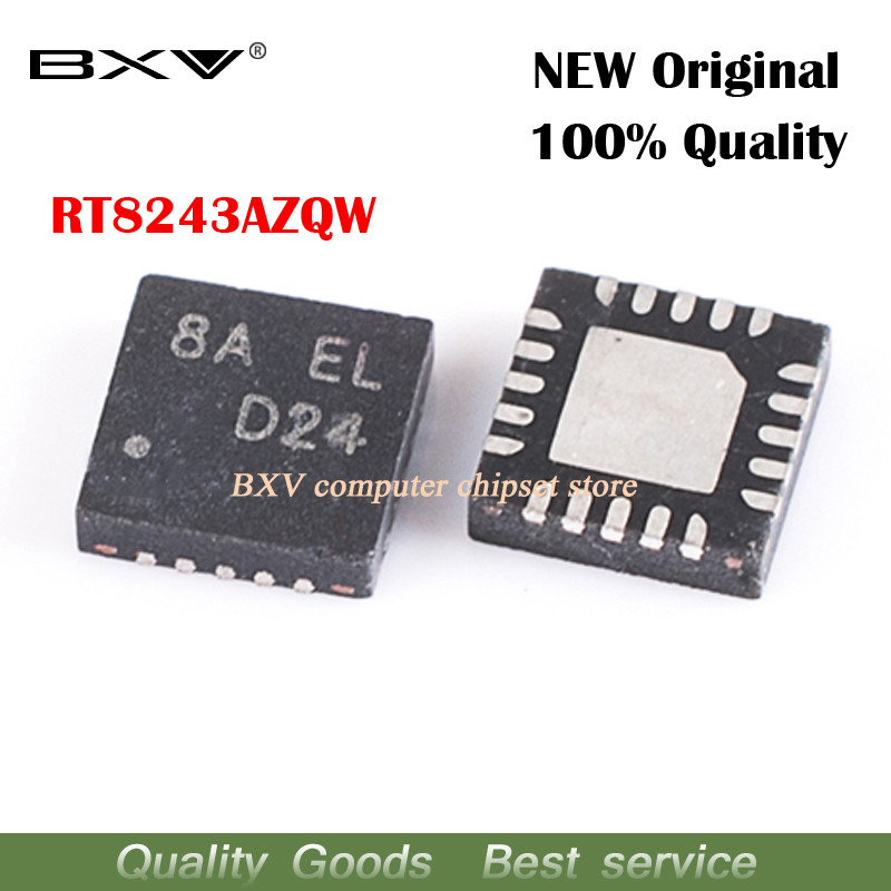 5pcs RT8243AZQW RT8243A 8A EE,8A EF,8A EC QFN new original laptop chip free shipping