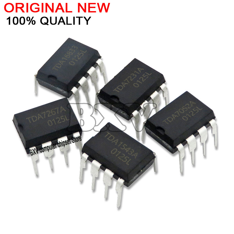 10PCS TDA2822M TDA2822 DIP-8 TDA4605-2 TDA4605 TDA2320A TDA2320 TDA7267A TDA7267 TDA1543A TDA1543