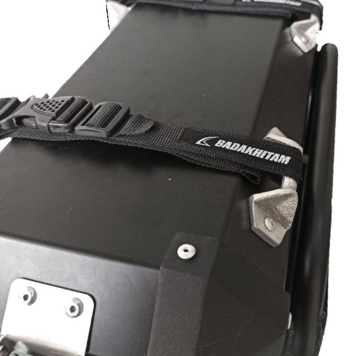 Tali Strap Cargo Motor Box Pannier Badak Hitam (TERBAIK) (TERBARU) (TERMURAH)